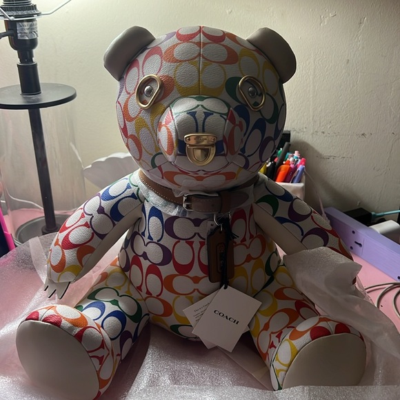 Coach Other - Huge Coach pride rainbow bear